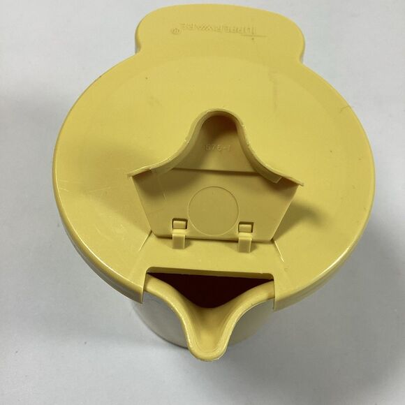 Vintage Tupperware Sugar Creamer Container Set Harvest Gold USA 574 577 - Picture 12 of 13